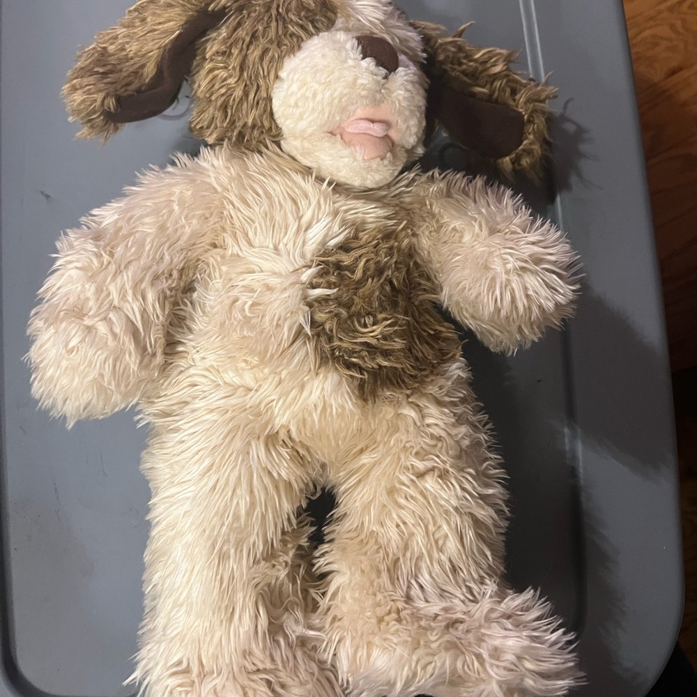 Build a bear Plush Toy - Cream and Brown